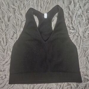 Ribbed Racerback Tank Top